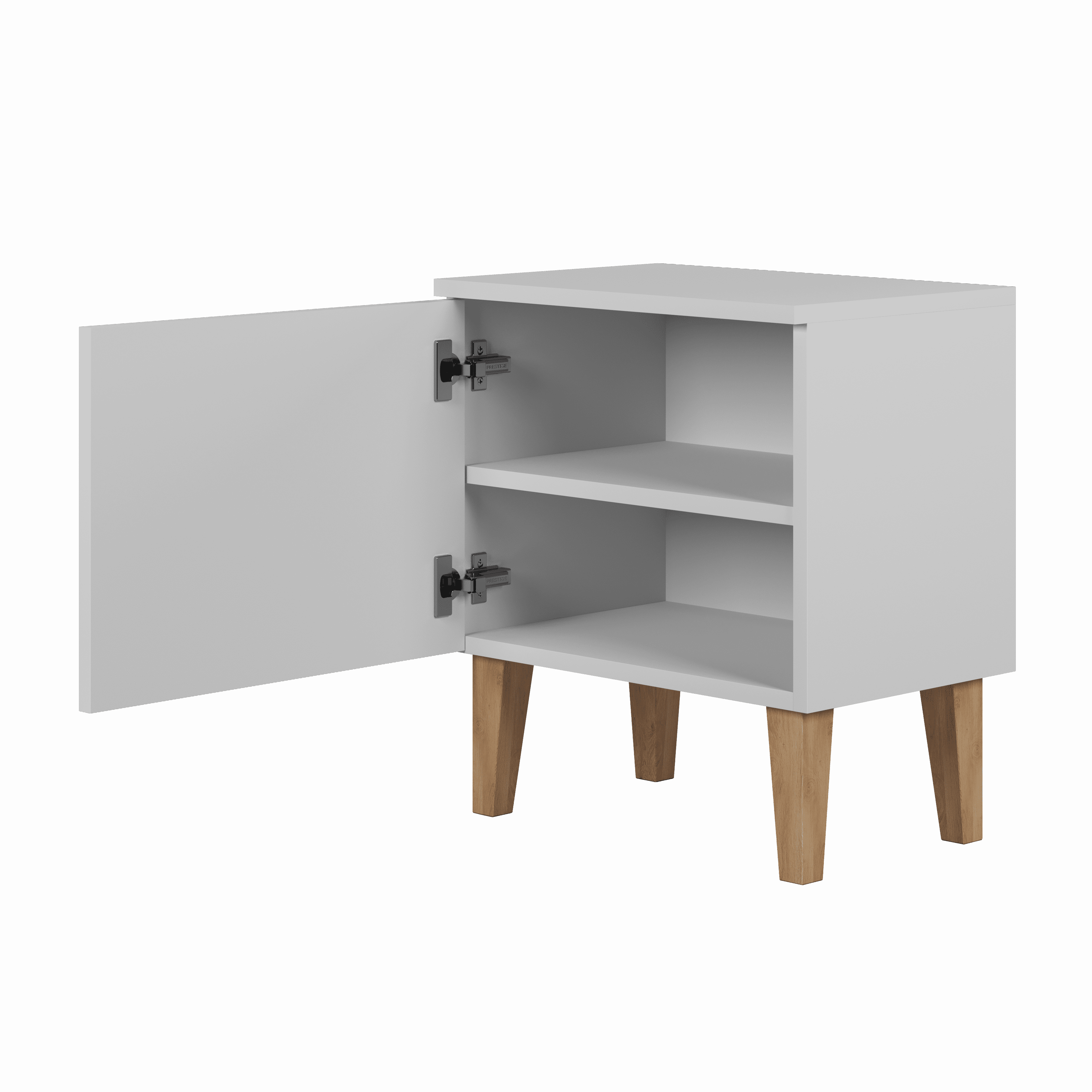 Table de chevet enfant blanc