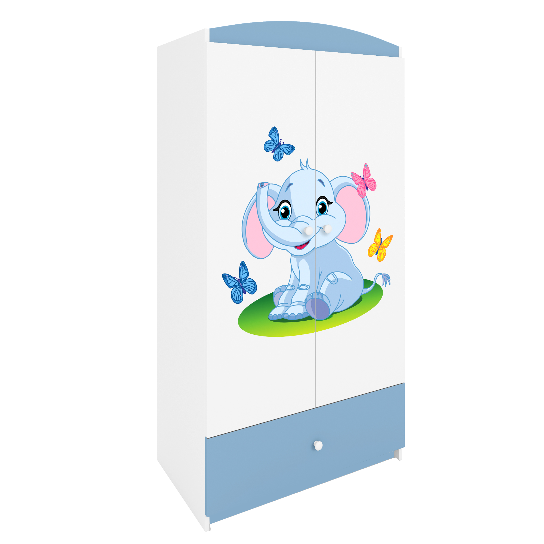 Armoire enfant bleu