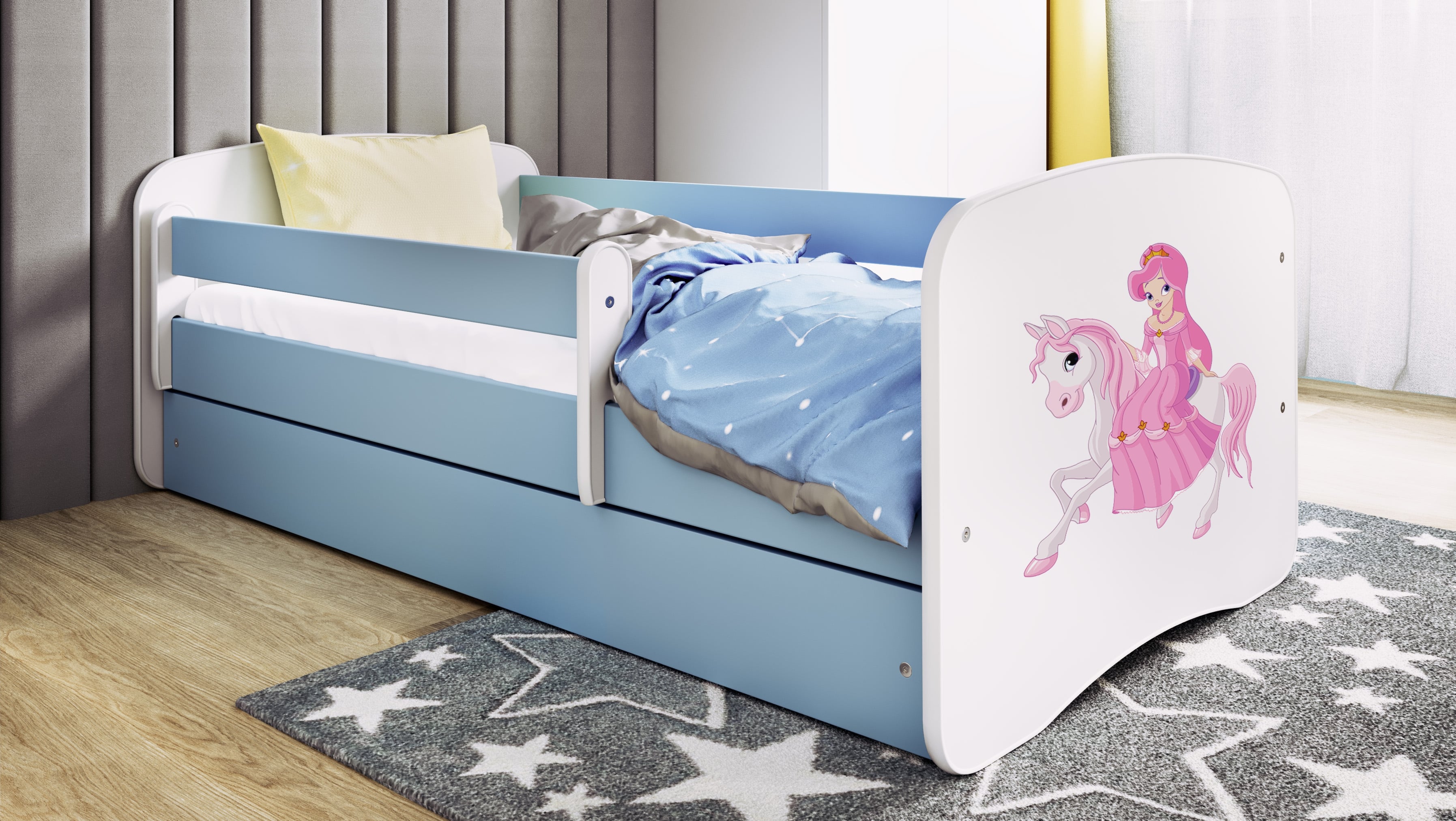 Lit enfant Princesse à Cheval