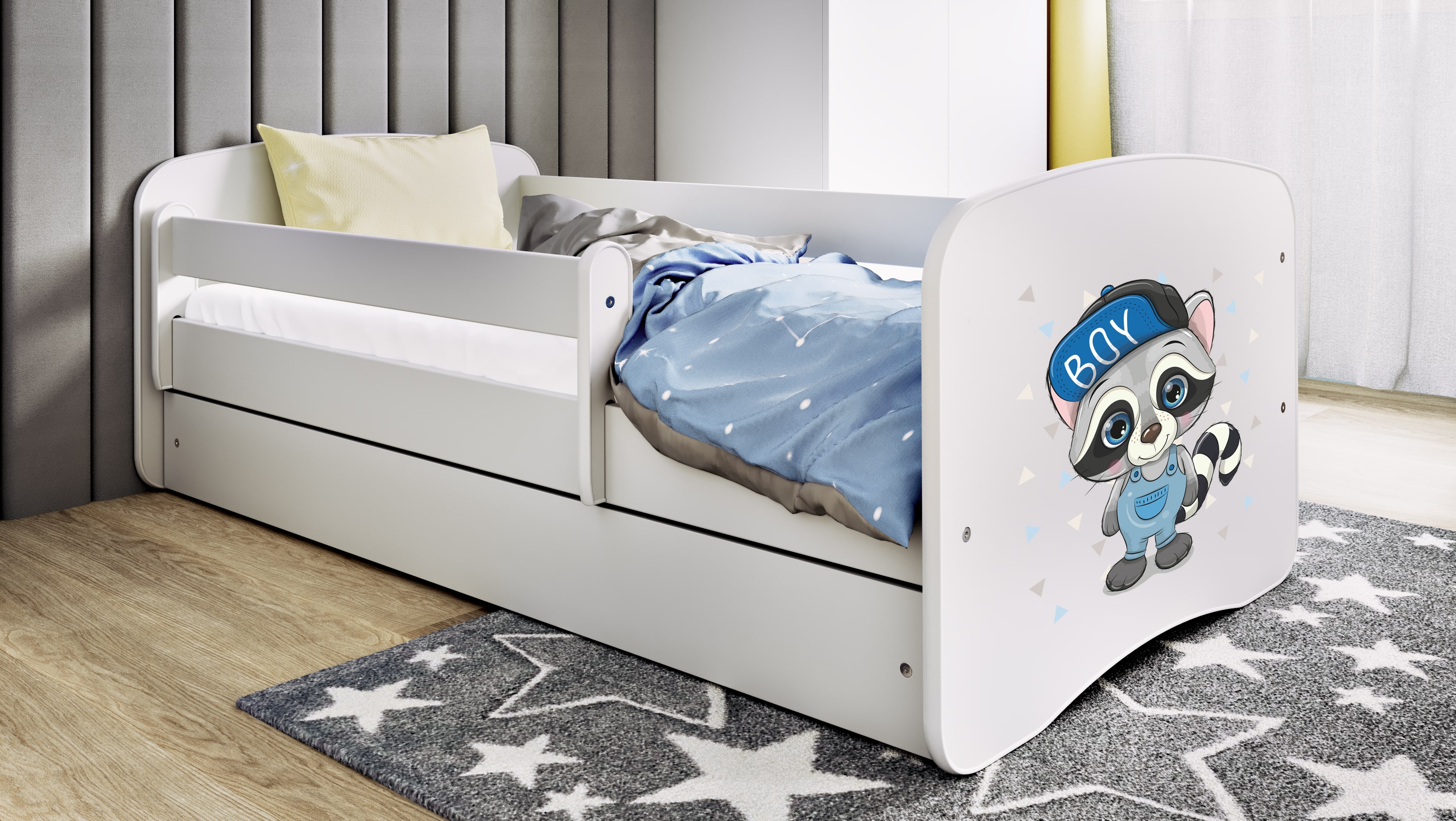 Lit enfant Raton Laveur