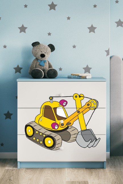Kinderkommode Blau