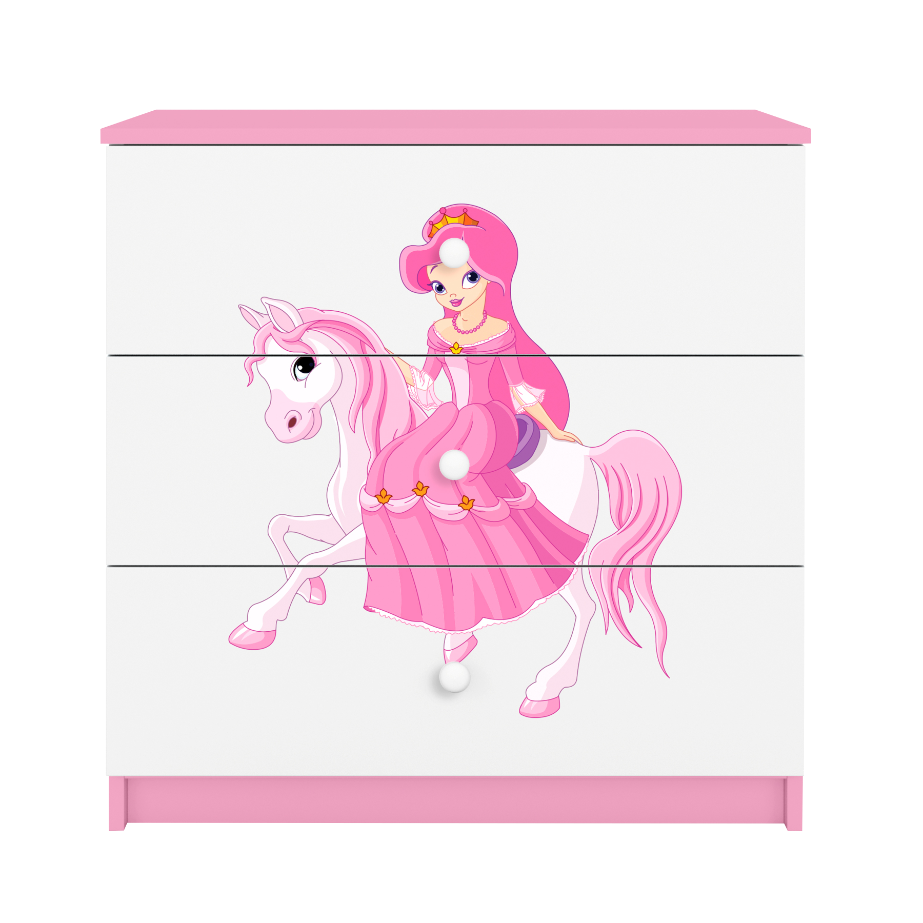 Kinderkommode Rosa