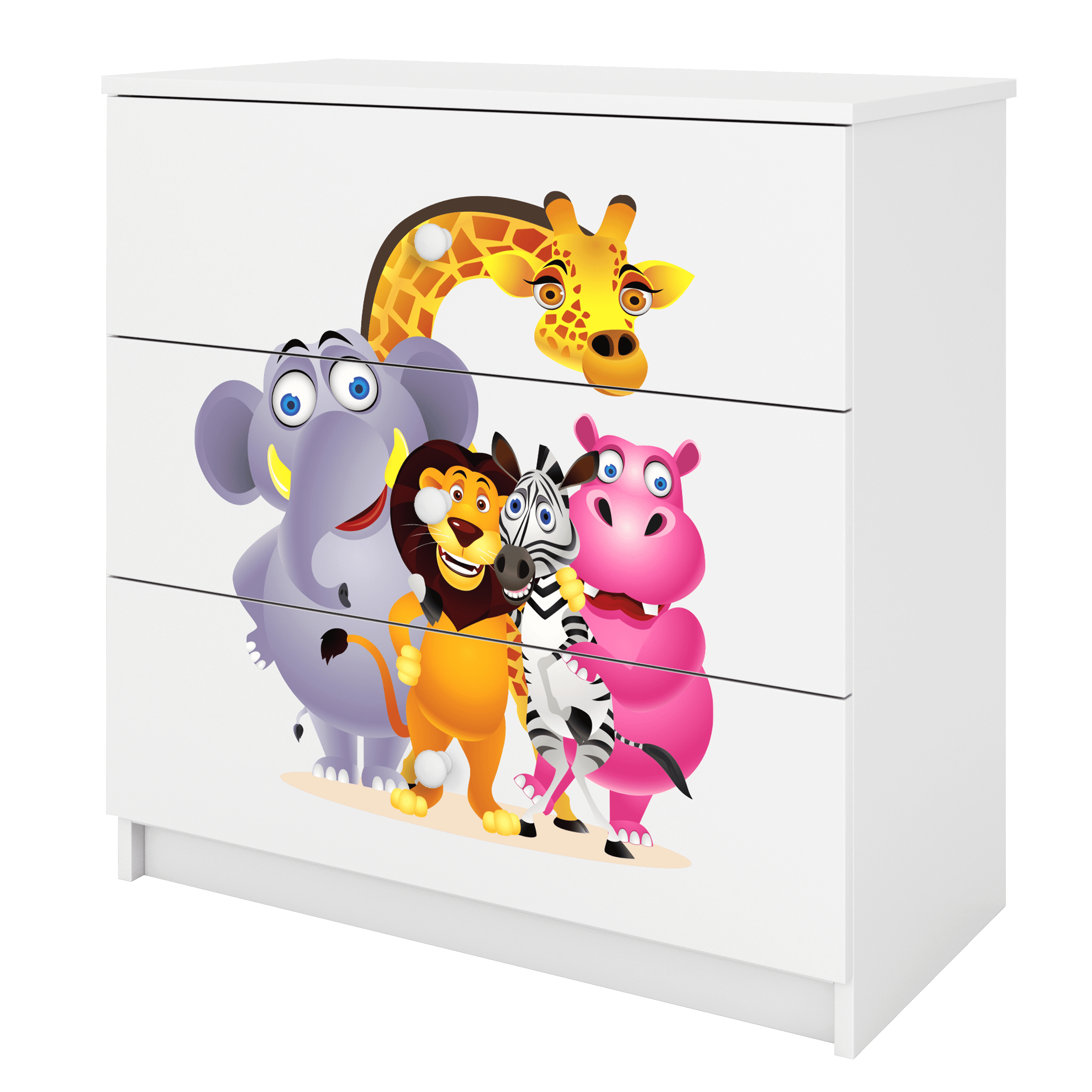 Kinderkommode Weiß