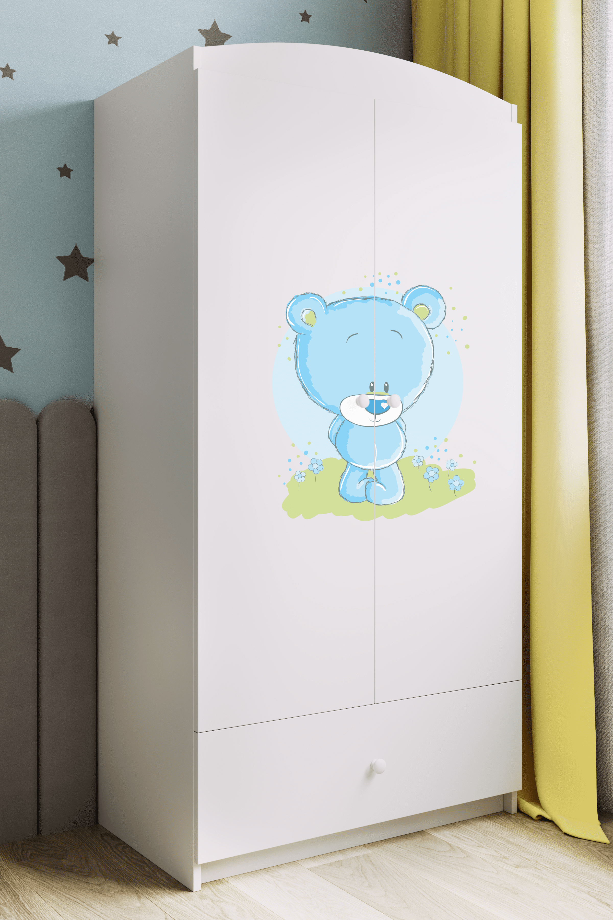 Armoire enfant blanc