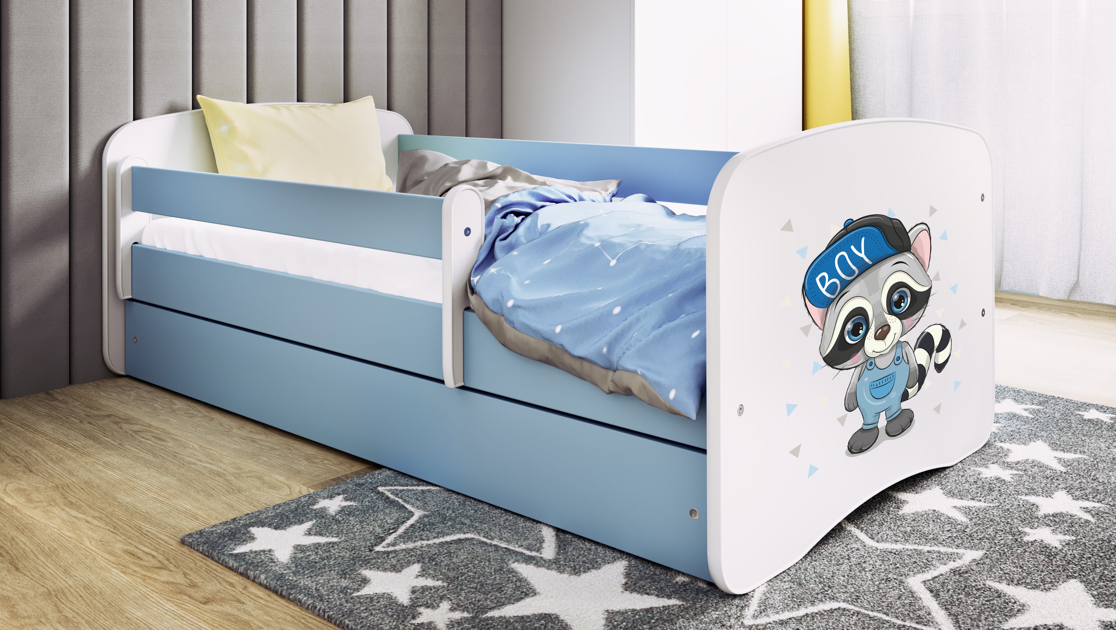 Lit enfant Raton Laveur