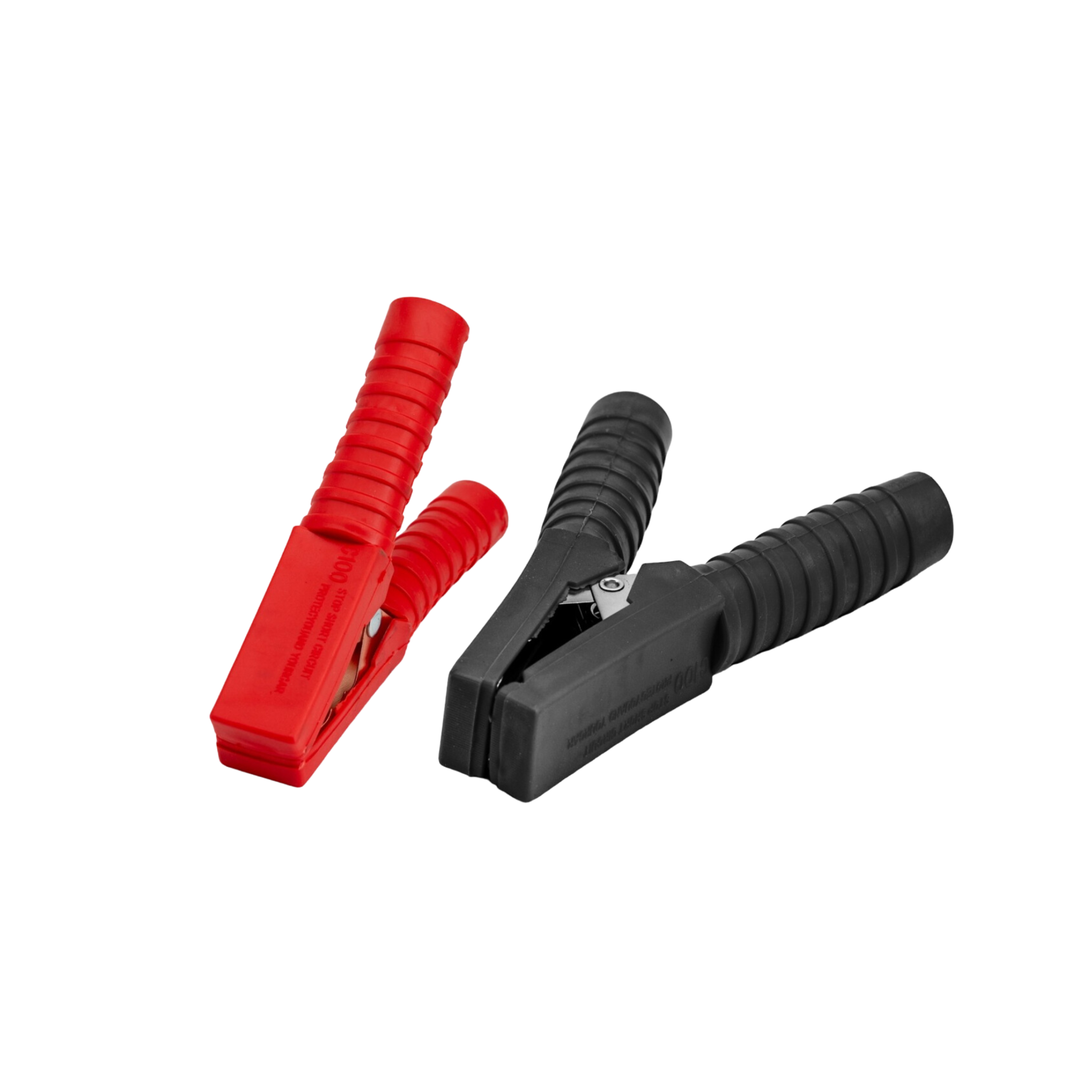 Zaciski szczękowe - Zacisk izolowany UZ 20 kpl. czerwony, czarny