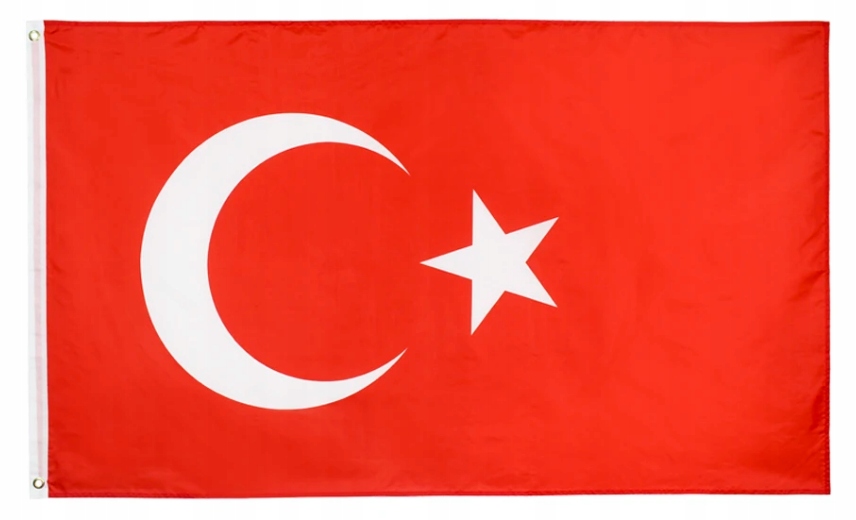 Flaga Turcja 150x90 na maszt
