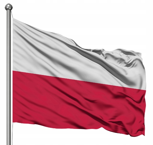Flaga Polski 150x90 na maszt 2 oczka II