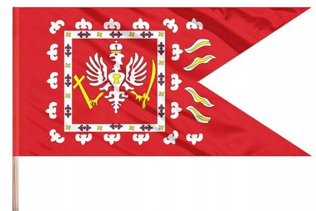 Flaga Chorągiew Husarii Sprzed 1660 Roku Historyczna