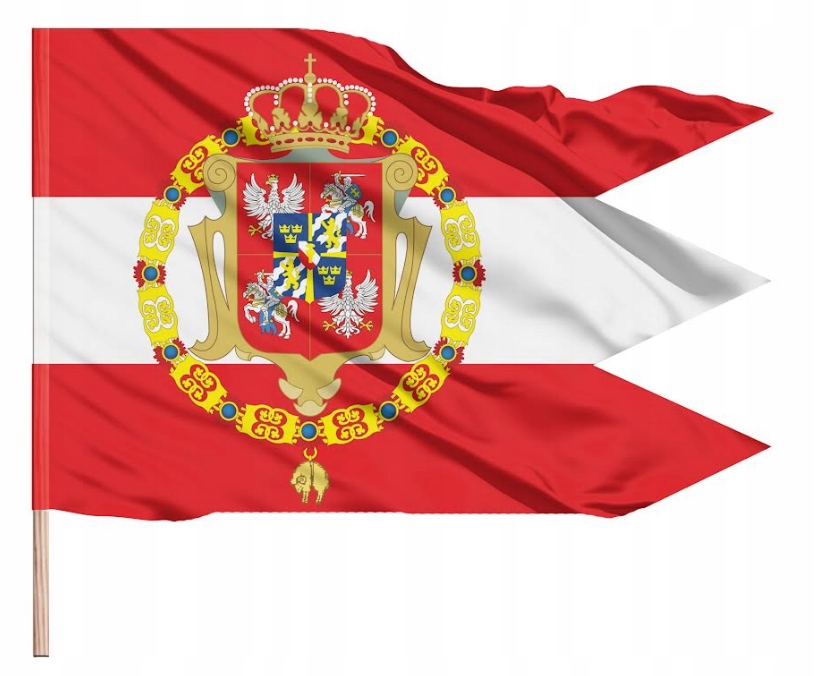 Flaga Chorągiew Rzeczpospolita Obojga Narodów Polska 100x70
