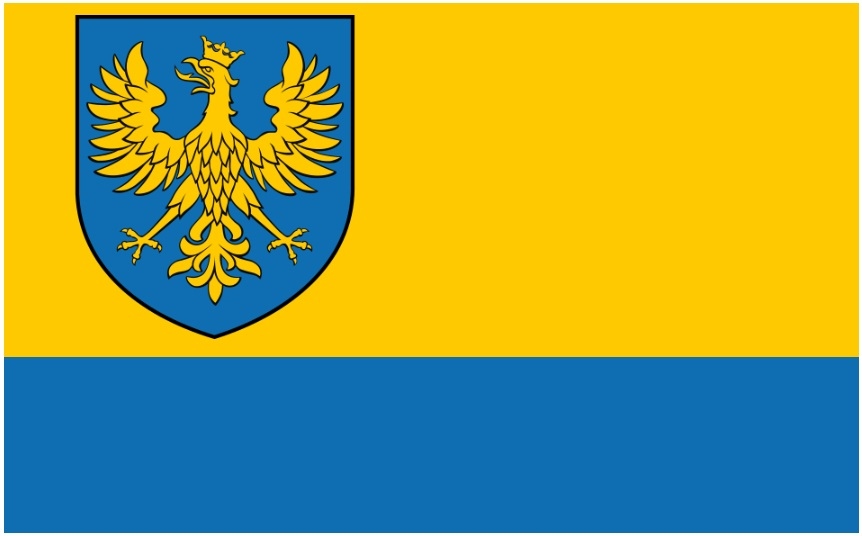 Flaga Województwa Opolskie 150×90