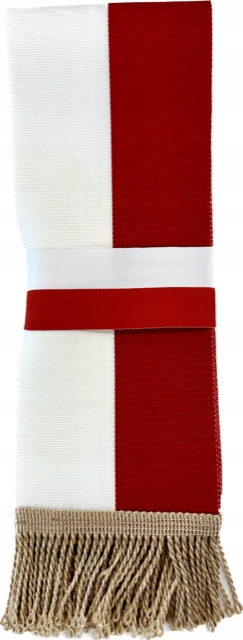 Szarfa Narodowa do pocztu