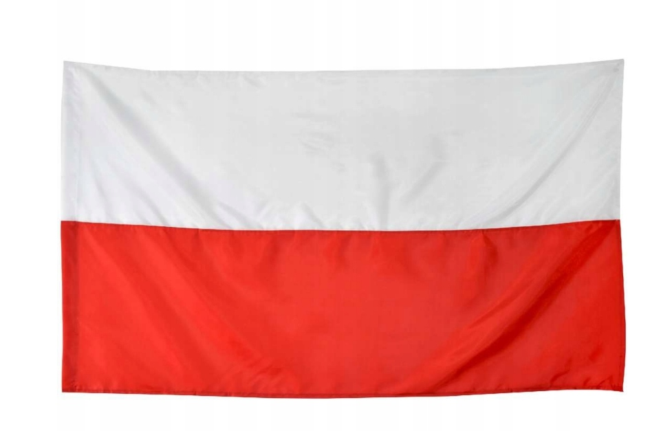 Flaga Polski Narodowa Masztowa Gruby Materiał 150x90