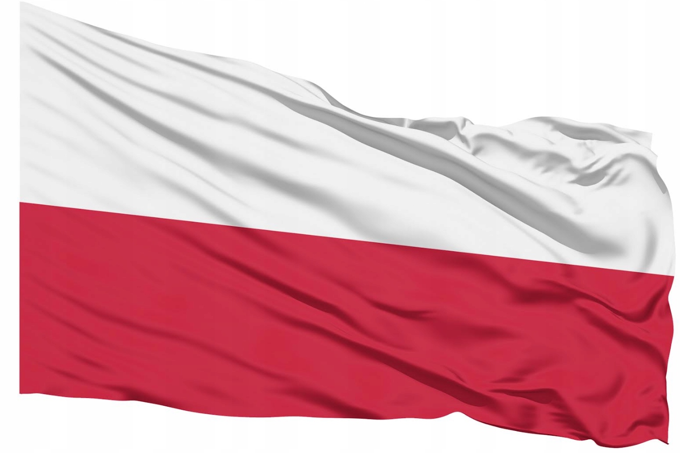 Flaga Polski Narodowa RP Standard Dekoracyjna 500x290