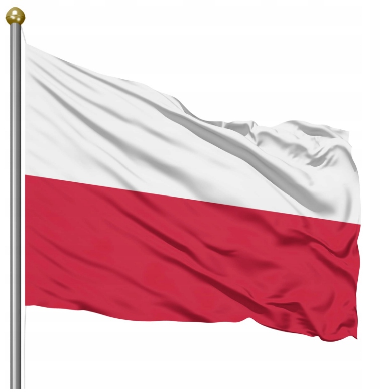 Flaga Polski Narodowa Masztowa 200x125CM