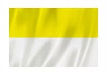Flaga Papieska Kościelna masztowa 150x90