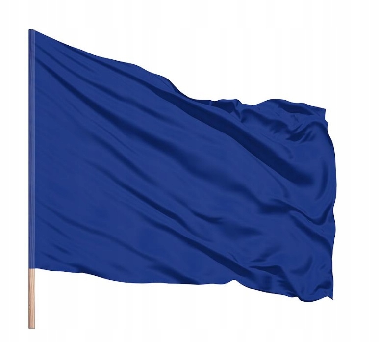 Flaga 80x50 Niebieska