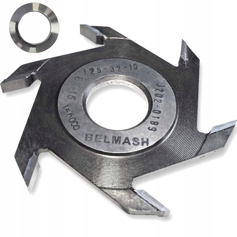 Frez tarczowy Belmash 10mm D125 x D32 x 10