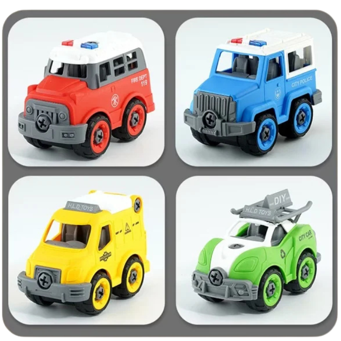 Auto Do Skręcania Rozkręcania Mały Mechanik Jeździ Edukacyjny