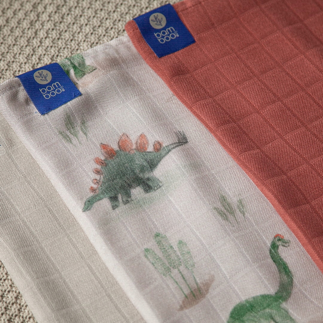 Pieluszka Bambusowa 65X65 Dinozaury Atest