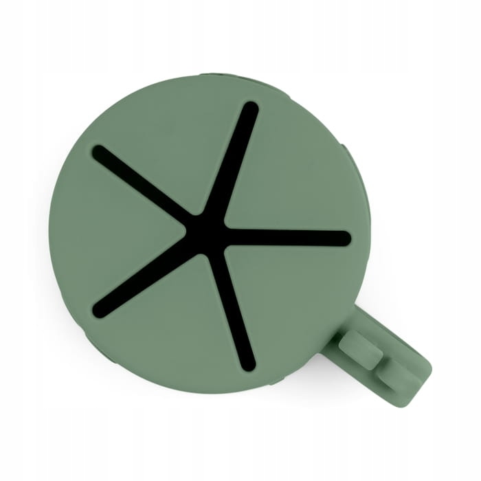 Pojemnik Plastikowy Kubek Dla Dzieci Na Przekąski Zielony 160 Ml Niewysypek