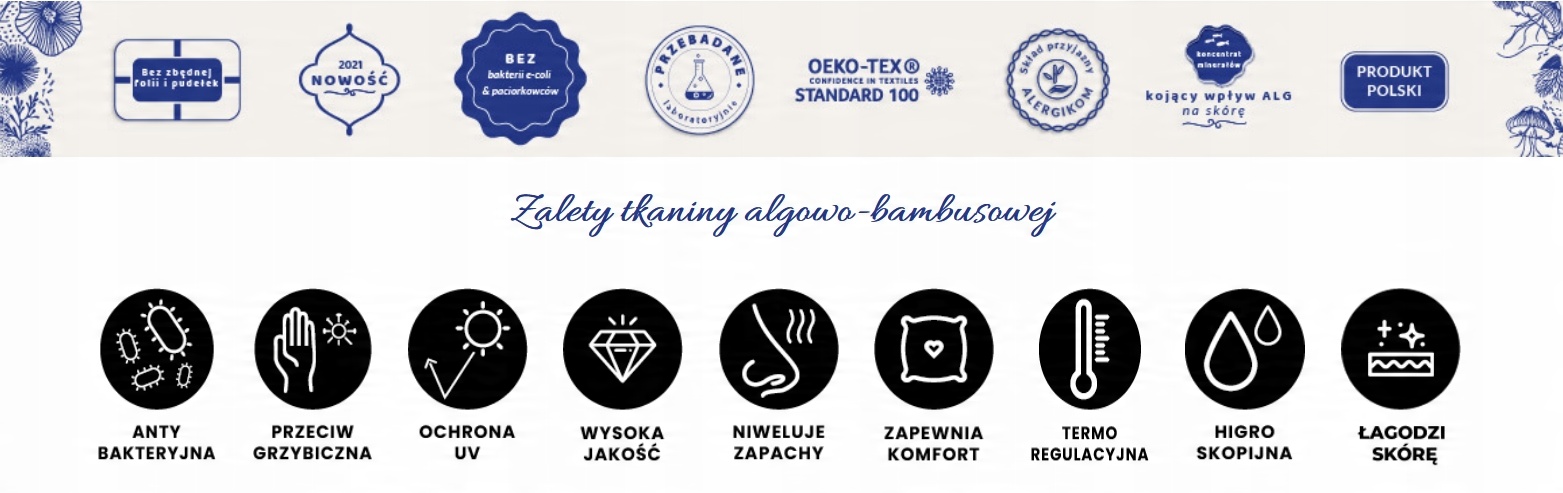 Śliniak Bawełniany Bambusowy Dla Dzieci Mały Rekin Na Zatrzask Niebieski