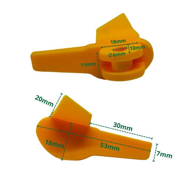 Plastikowa osłona stopki montażowej Typ W – M-STOP-0046