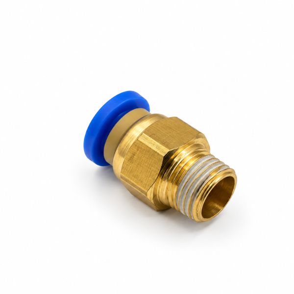Łącznik przewód na wtyk 6mm / gwint 9,7mm