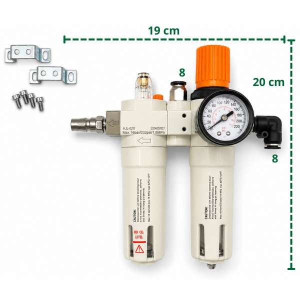 Compressed Air Service Unit Type E - AL-2000