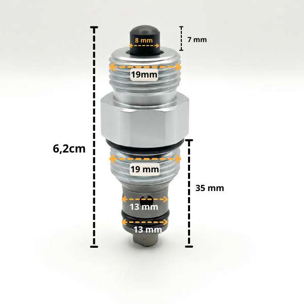 Zawór bezpieczeństwa podnośnika 14mm / G19