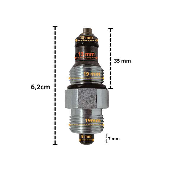 Zawór bezpieczeństwa podnośnika 14mm / G19
