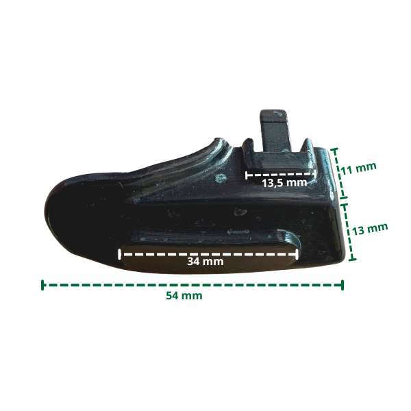 Plastikowa osłona na stopkę montażową Typ AE – M-STOP-0053