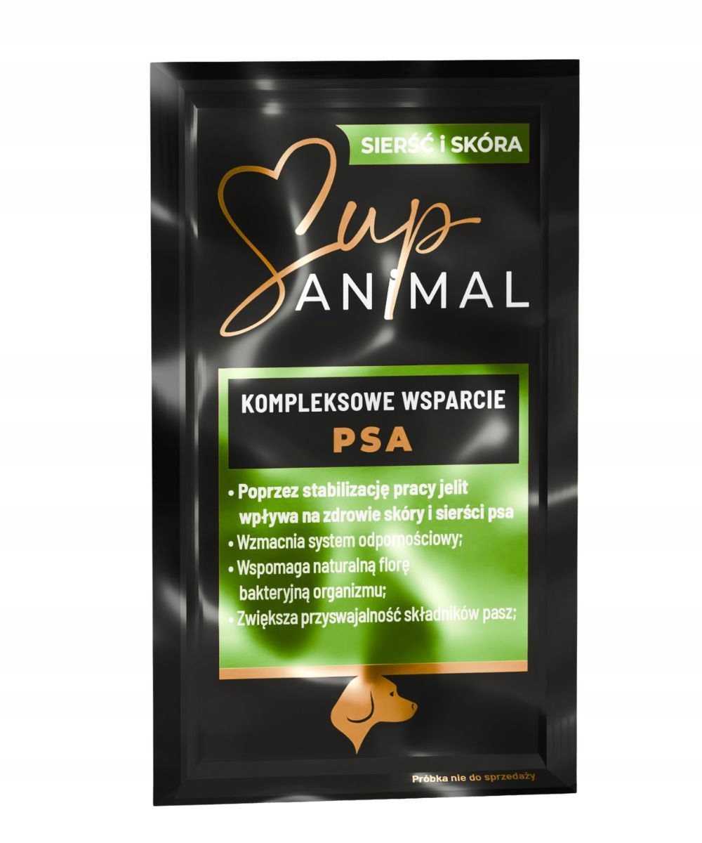 POSTBIOTYK DLA PSA MAŚLAN SupANIMAL ZDROWA SKÓRA SIERŚĆ DODATEK DO KARM