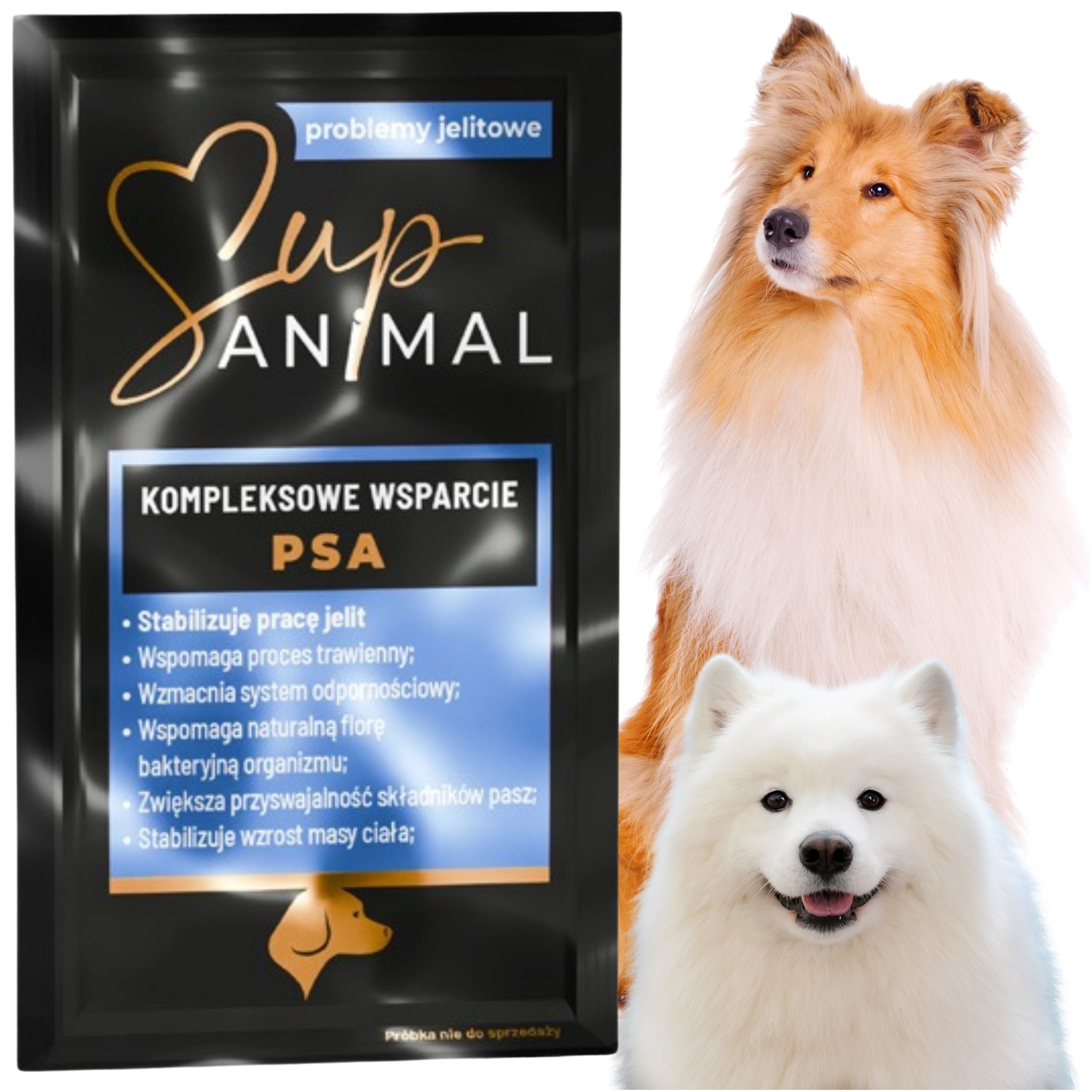 POSTBIOTYK DLA PSA MAŚLAN SupANIMAL ZDROWA SKÓRA SIERŚĆ JELITA DODATEK KARM
