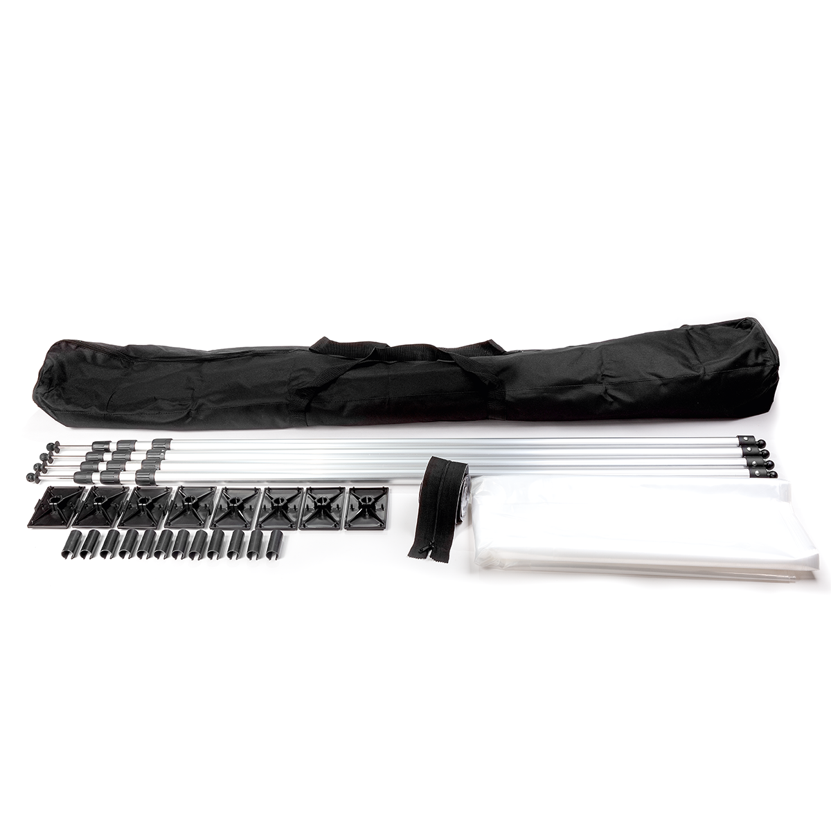 Ściana osłonowa przeciwpyłowa SCLEY 3,9m x 5m