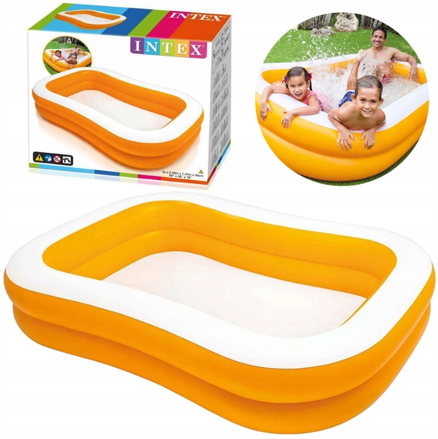 Basen 229 x 152 x 48 dmuchany #57181 INTEX