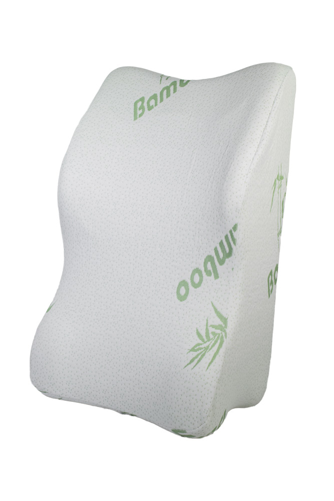 Poduszka anatomiczna za plecy Memory Bamboo 38 x 63 x 22 cm