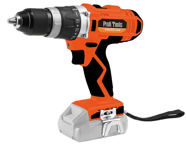 Wiertarka udarowa akumulatorowa Profi Tools One-4-All