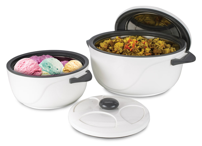 Termomisa zestaw 2 l i 4 l - elegancki zestaw mis termicznych