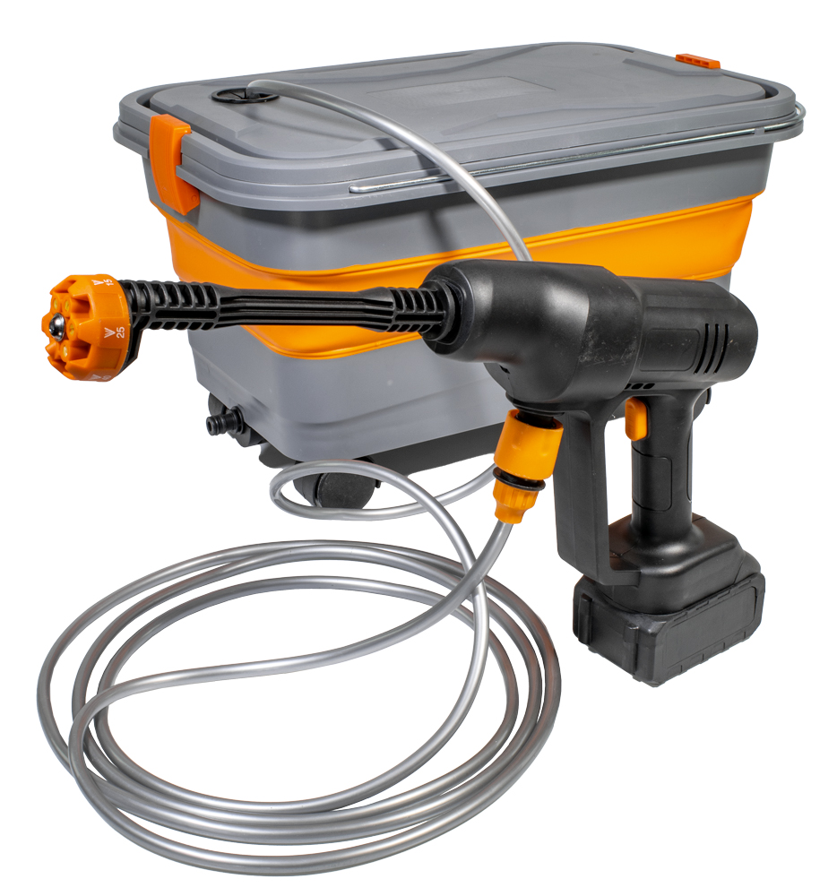 Myjka akumulatorowa ciśnieniowa Splash2Go zasięg do 5 m