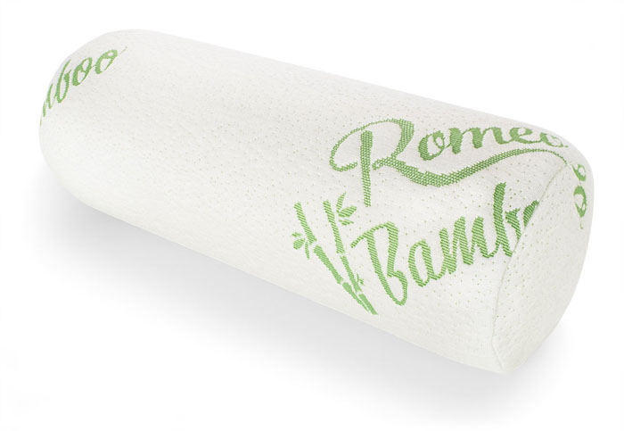Poduszka pod plecy kark relaksujący wałek Memory Bamboo