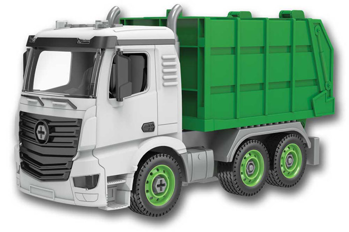 Klocki Logis zestaw Śmieciarka Auto 48 elementów