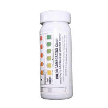 Paski testowe pomiar parametrów wody basenowej 5w1 50 szt. tester pH #90906