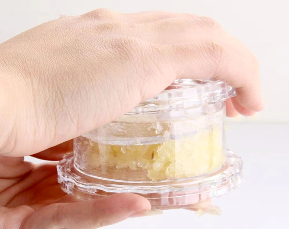 Siekacz i praska do czosnku 2w1 ręczny młynek kuchenny