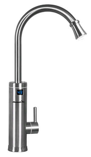 Podgrzewacz wody przepływowy wyświetlacz LCD Inox Digital