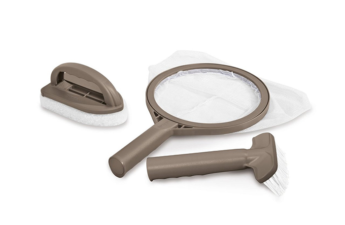 Zestaw czyszczący do basenów Spa Intex #28004 siatka szczotka gąbka