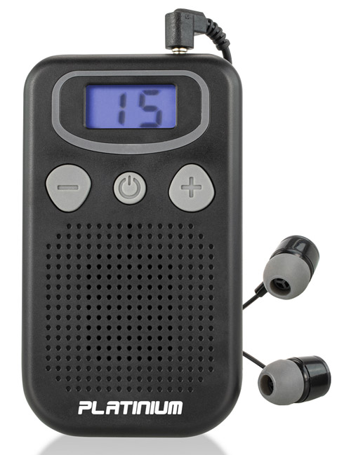 Aparat do wzmacniania słuchu wzmacniacz dźwięku na baterie jak radio