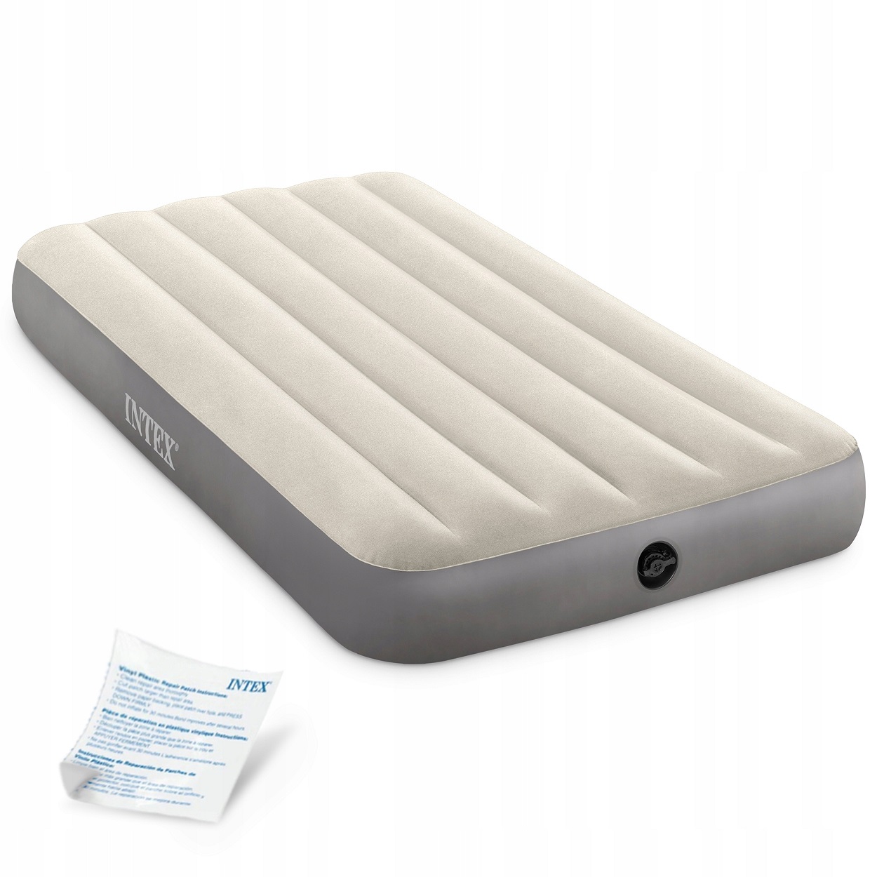 Materac dmuchany Air Bed Single-High Twin 99x191x25 cm Intex 64101