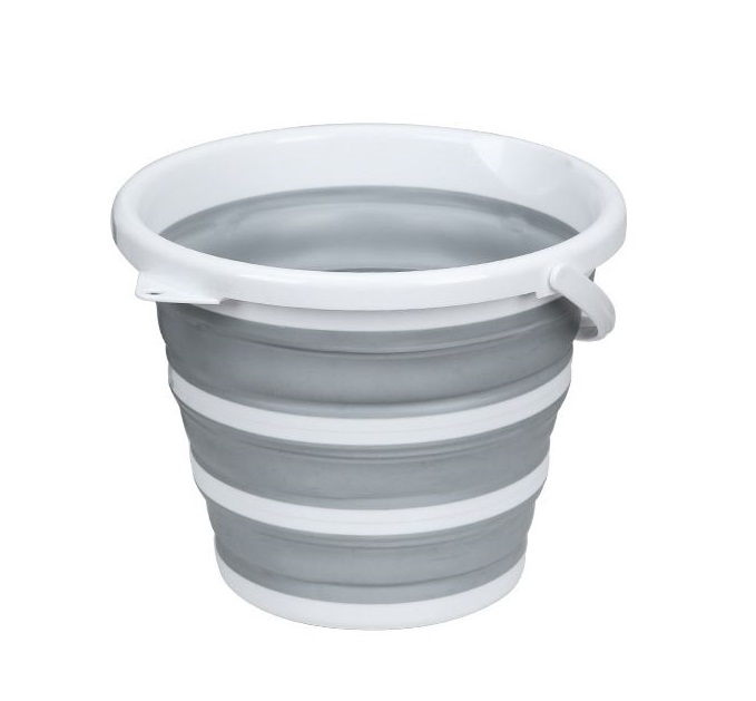 Wiaderko składane silikonowe wiadro 10 l wiaderko turystyczne