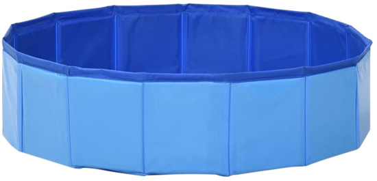 Basen dla psów kotów 80x20 cm składany brodzik kojec